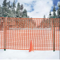 Valla de nieve naranja de plástico / red de seguridad de la estación de esquí / plástico Barrera de carretera valla